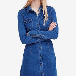 Freepeople Denim. Jean Shirt